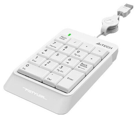 Клавиатура A4Tech Fstyler FK13 White USB