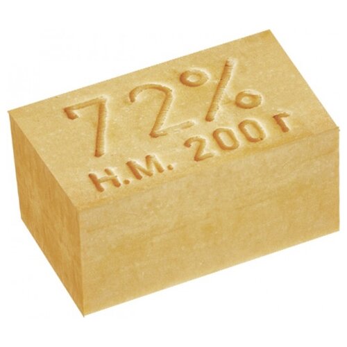 Мыло хозяйственное 72%, 200 г, эфко, без упаковки, штрихкод транспортной упаковки, 80423