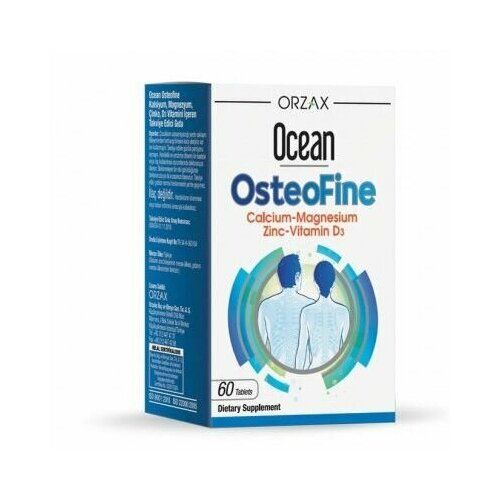 Orzax Ocean osteofine / Для формирования здоровых костей, ногтей, зубов и хорошего общего состояния здоровья