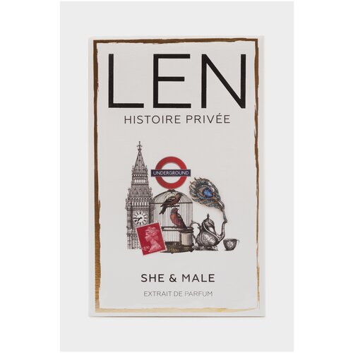 Духи LEN she&male 100ml унисекс цвет бесцветный