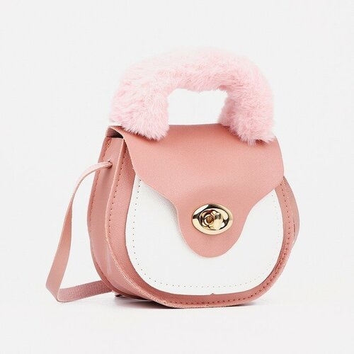 Сумка детская на застёжке цвет розовый 578₽