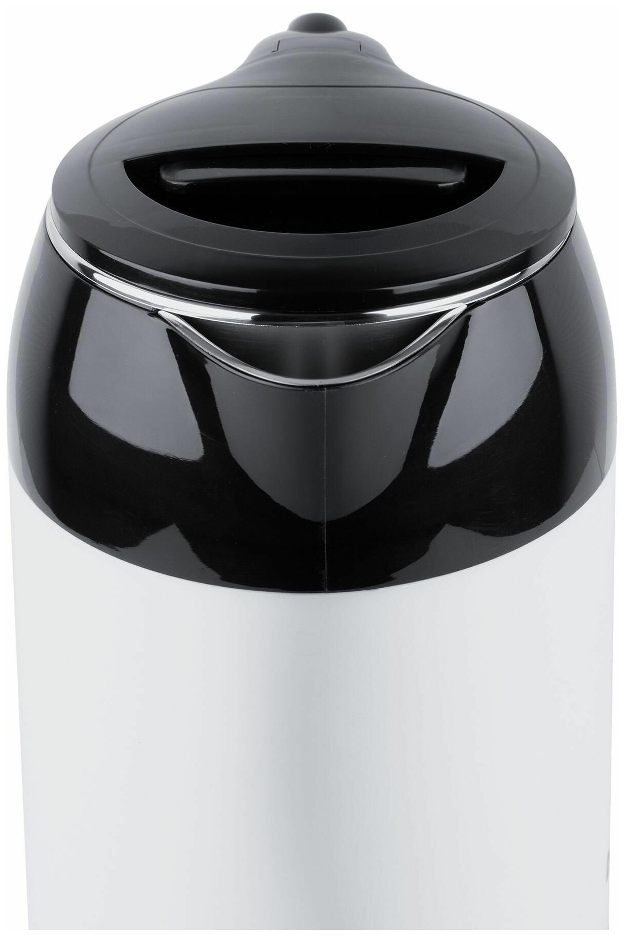 Чайник BBK EK1709P black/white (Объем 1,7л, Мощность 2000 Вт, корпус пластик,нержавеющая сталь) (EK1709P (B/W)) - фотография № 7