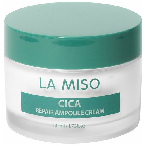 La Miso Cica Repair Ampoule Cream Восстанавливающий ампульный крем с центеллой азиатской, 50 мл ампульный крем для лица la miso cica repair ampoule cream 50 мл