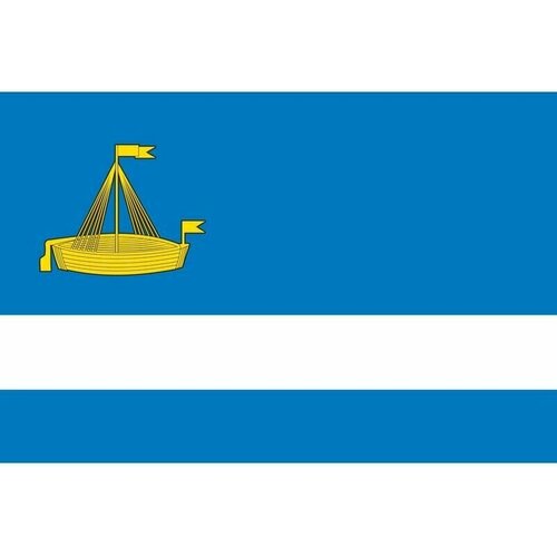 Флаг Тюмени. Размер 135x90 см.