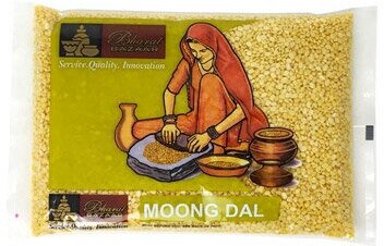 Маш жёлтый Moong Dal Bharat Bazaar 500 гр.