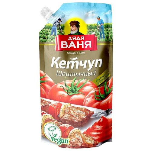 Дядя Ваня Кетчуп Шашлычный, 330 г, 12 шт