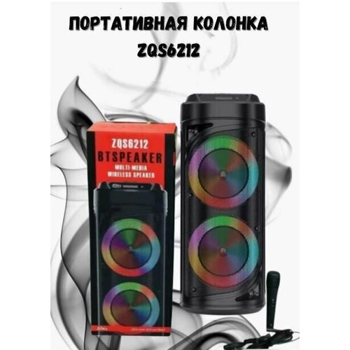 Колонка BT Speaker ZQS6212, черный