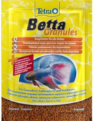 Корм для рыбок-петушков Tetra Betta Granules в гранулах 5 г
