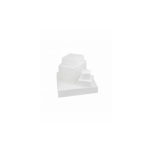 Салфетка белая 45х45 см IGRObeauty (тисненая, поштучного сложения,50 г/м), 100 шт/упк