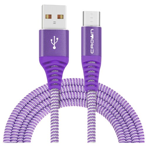 Кабель Crown USB - microUSB Cmcu-3102m violet Cmcu-3102m violet .