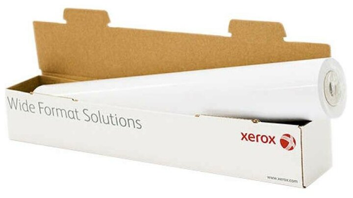 Бумага XEROX для ч/б струйн. печати без покр.90г46м 914мм, D50,8мм. Кратно 6шт.(замена 450L90505 в инд. упак)