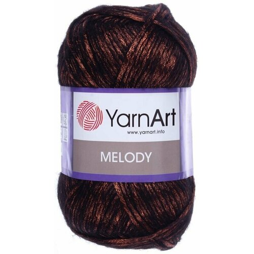 Пряжа YarnArt Melody 100г, 230м (ЯрнАрт Мелоди) Нитки для вязания, 9% шерсть, 21% акрил, 70% полиамид, цвет 899 терракот, 3шт пряжа gazzal baby alpaca 46007 5 шт