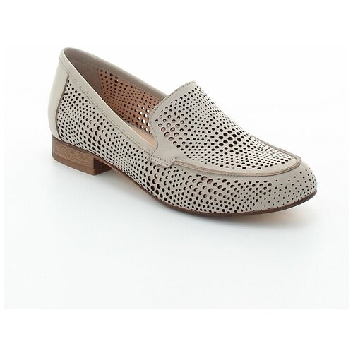 Мокасины Dakkem, размер 36, бежевый