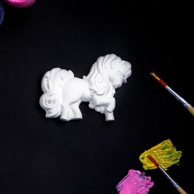 фото Фигура под роспись "Пони" 9х6см