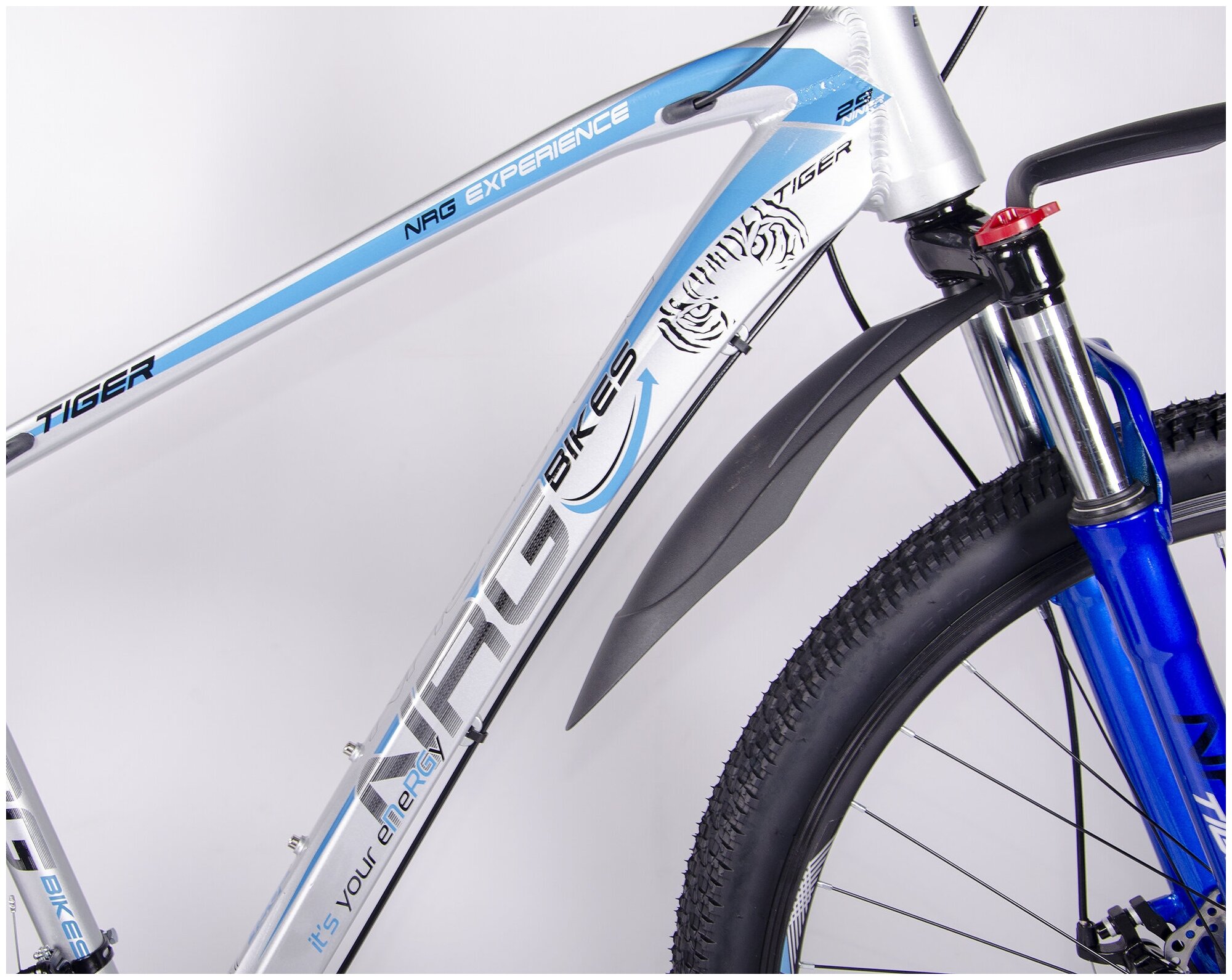 NRG BIKES TIGER 29' AL/18' silver-blue-black