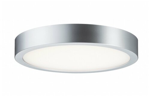 Настенно-потолочный светильник Paulmann Orbit 70389, 16.5 Вт, кол-во ламп: 1 шт., 3000 К, цвет арматуры: хром, цвет плафона: белый