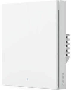 Фото Умный выключатель с нетралью Aqara Smart wall switch H1 ( (with neutral, single rocker) WS-EUK03