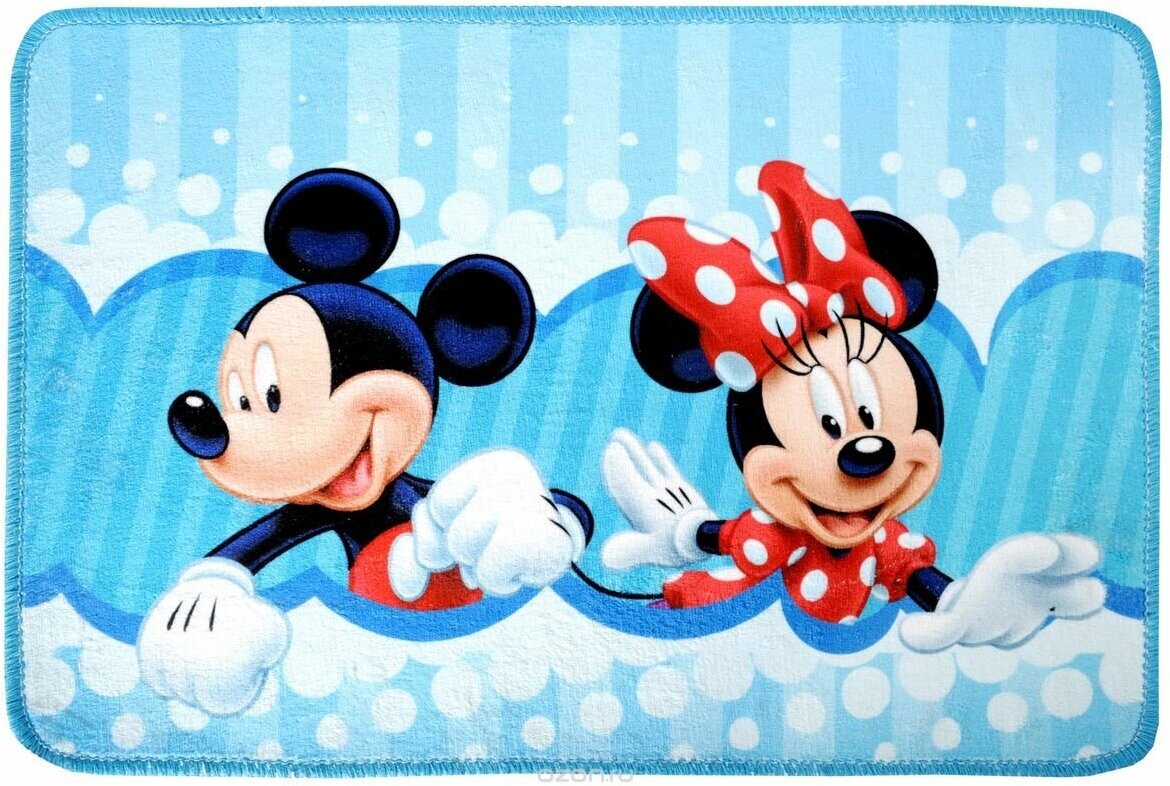 Коврик Disney Микки и Минни Маус 60х40 см 64863