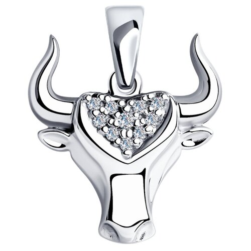 фото Sokolov подвеска из серебра с фианитами 94032589