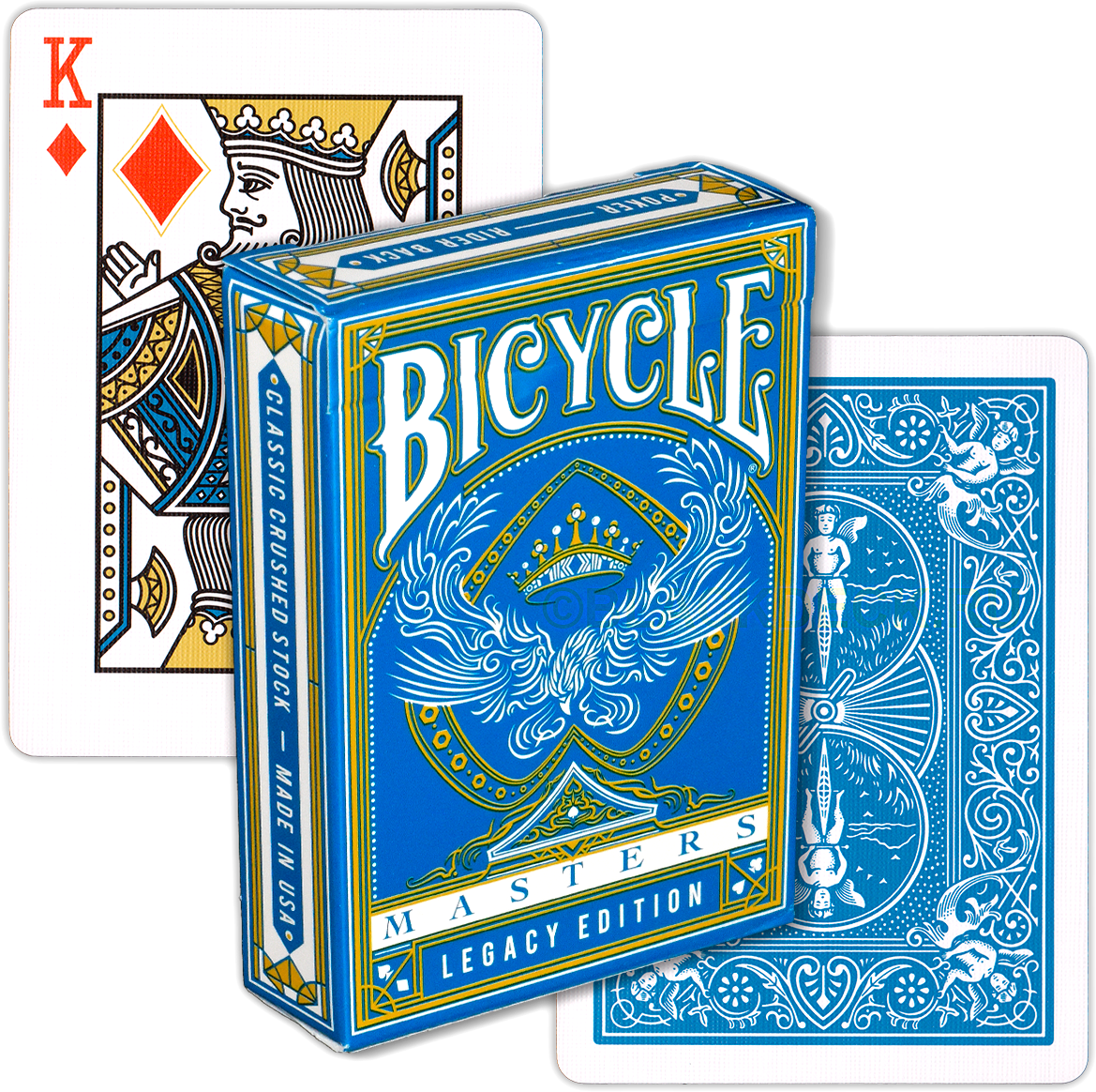 Bicycle Blue Legacy Masters, коллекционные игральные карты от компании Ellusionist