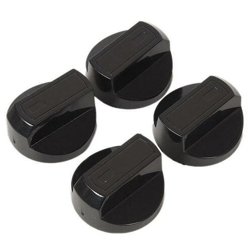 Ручка управления для плиты (BLACK) универсальная комплект 4шт MADE IN SPAIN, WL1034