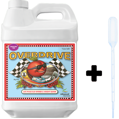 Advanced Nutrients Overdrive 0,25л + пипетка-дозатор, удобрение для растений, добавка для цветения