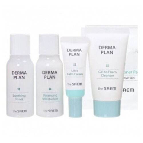 Набор для чувствительной кожи The Saem Derma Plan Travel Kit