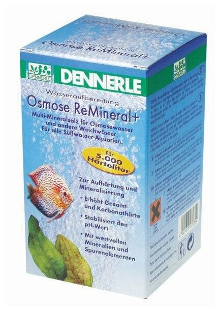 Добавка минеральная для осмотической воды Dennerle Osmose ReMineral+ 250 гр (1 шт) - фотография № 3