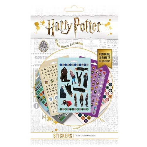 Купить Наклейки Pyramid: Harry Potter 800 Sticker Sets PS7401, Pyramid International