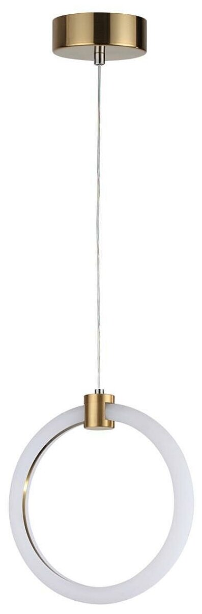 Светильник подвесной Lumion Nova 5297/7L, LED, 7Вт, кол-во ламп:1шт, Золото