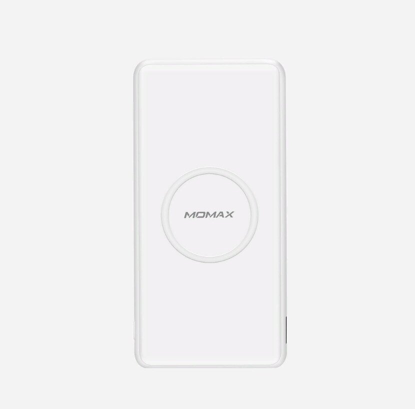 Внешний аккумулятор Momax Q.POWER Slim Wireless 5000mAh Белый IP85W