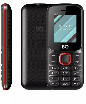 Телефон мобильный (BQ 1848 Step+ Black/Red)