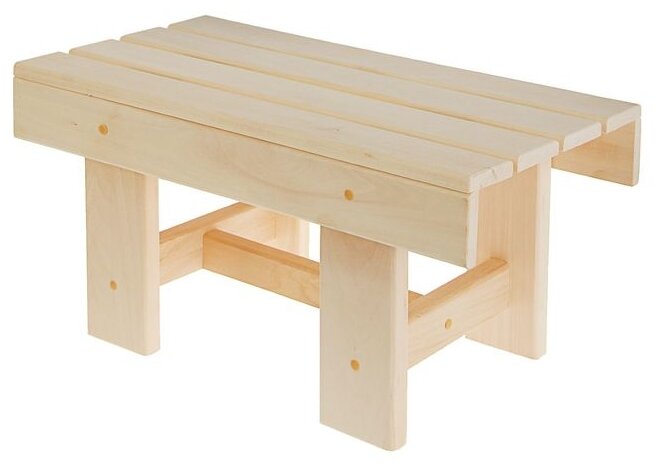 фото Добропаровъ Лавка из наличника 70х33х30 см