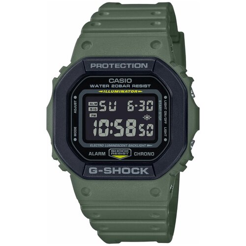 Наручные часы CASIO G-Shock, зеленый