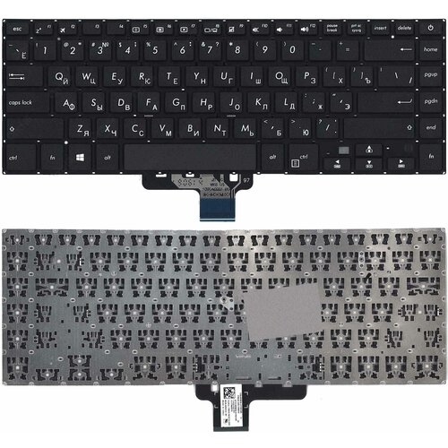 Клавиатура для ноутбука Asus X510U X510UA X510UQ X510UR X510UN X510UF S15 S510 черная 976₽
