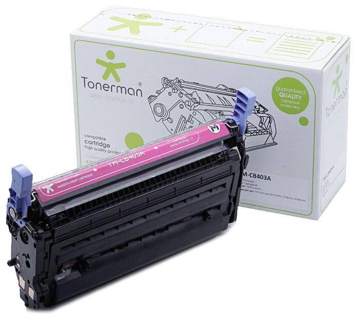 Картридж Tonerman CB403A 642A для HP Color LaserJet CLJ CP4005, CP4005N, CP4005DN