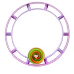 Развивающая игрушка Guang Sheng Бегущее колесо Радуга - изображение