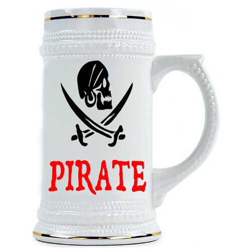 фото Пивная кружка pirate drabs
