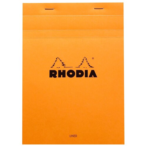 Блокнот Rhodia Basics №16, A5, линейка, 80 г, оранжевый