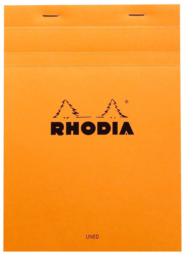 Блокнот Rhodia Basics №16, A5, линейка, 80 г, оранжевый