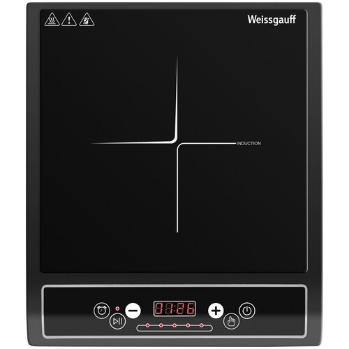 Индукционная варочная панель Weissgauff WHI 1528 цвет панели черный цвет рамки черный 500900₽