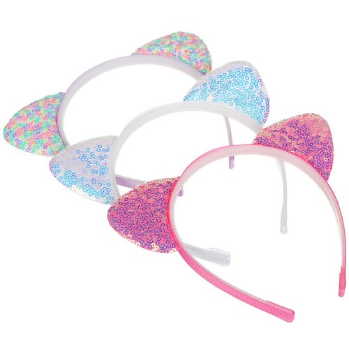 Ободок для волос с ушками BERIOTTI, ширина 1 см