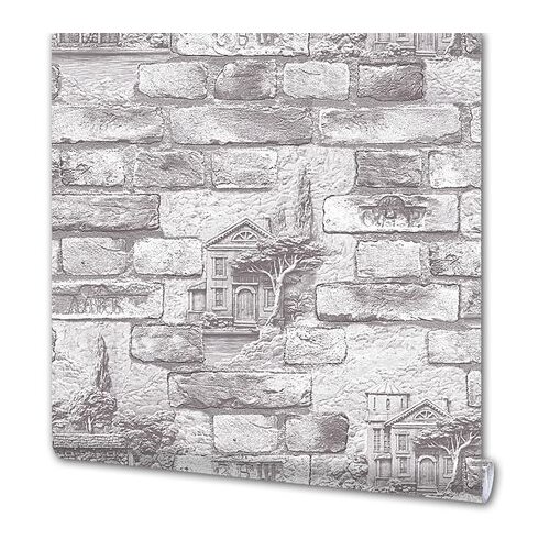 Обои виниловые Кирпичи серые 053 м 316 11 2088₽