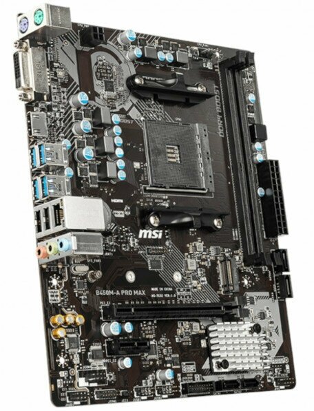 Материнская плата MSI B450M-A PRO MAX