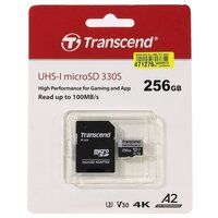 SD карта Transcend High Performance 330S TS256GUSD330S