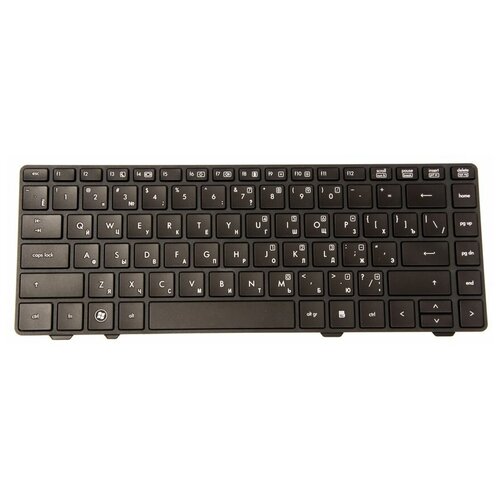 Клавиатура для ноутбуков HP ProBook 6360B RU Black frame Black key 1050₽
