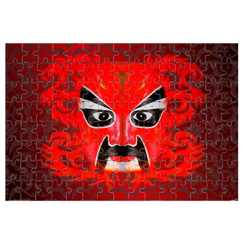 фото Магнитный пазл маска drabs