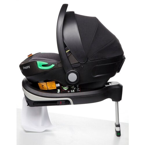 Автокресло Peppy First (black) I-Size + База Isofix