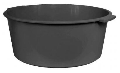 фото Таз 15 л, черный, 2 сорт, арт. М2388