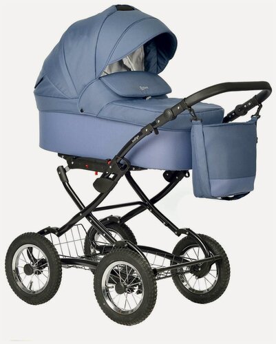 Изображение товара Коляска 2 в 1 Indigo BARBARA Classic универсальная (01), синий